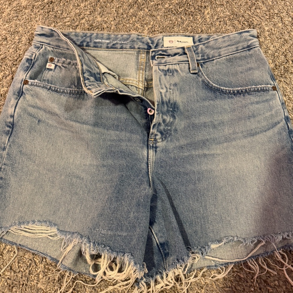 AG denim shorts